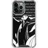 Disney Villains Maleficent Black and White iPhone 15 Pro Max Clear Case