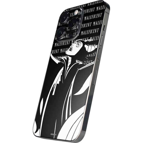 Disney Villains Maleficent Black and White iPhone 14 Pro Max Skin