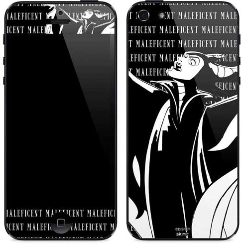 Disney Villains Maleficent Black and White iPhone 5/5s/5SE Skin