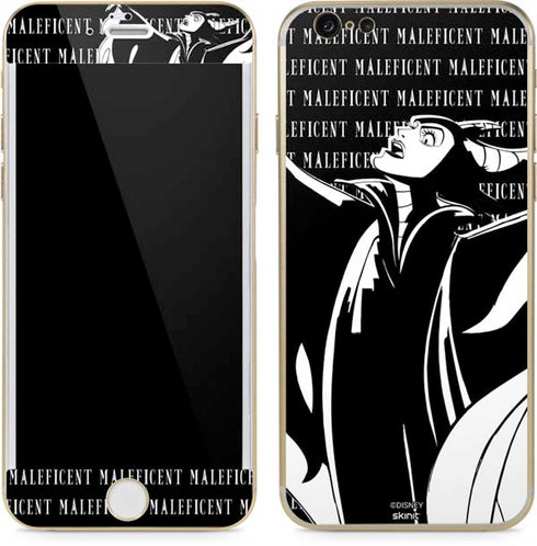 Disney Villains Maleficent Black and White iPhone 6/6s Skin