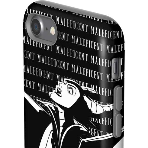 Disney Villains Maleficent Black and White iPhone SE (2nd & 3rd Gen) Pro Case