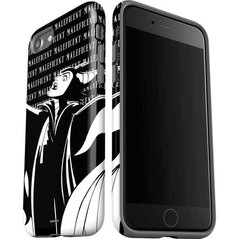 Disney Villains Maleficent Black and White iPhone SE (2nd & 3rd Gen) Pro Case