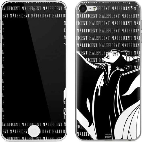 Disney Villains Maleficent Black and White Apple iPod Skin