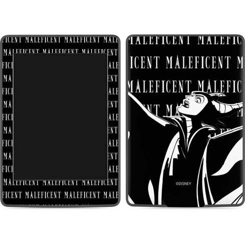 Disney Villains Maleficent Black and White Amazon Kindle Skin