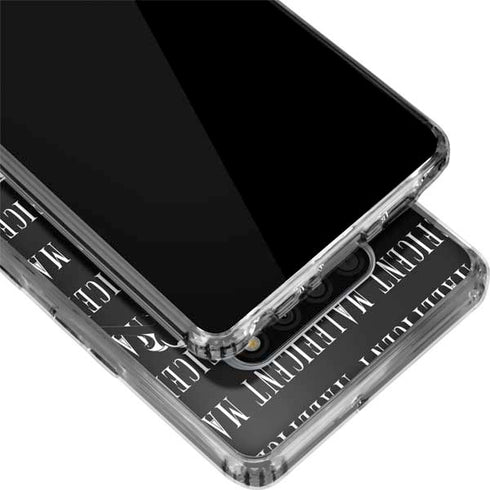 Disney Villains Maleficent Black and White LG Stylo 6 Clear Case