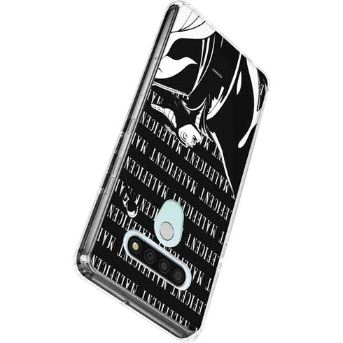 Disney Villains Maleficent Black and White LG Stylo 6 Clear Case