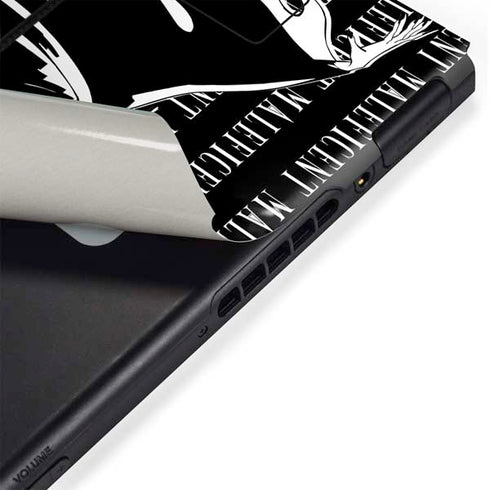 Disney Villains Maleficent Black and White Nintendo Switch Bundle Skin