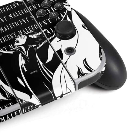 Disney Villains Maleficent Black and White Nintendo Switch OLED (2021) Skin