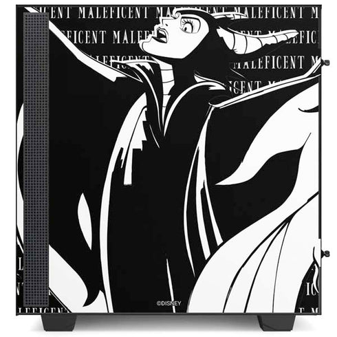 Disney Villains Maleficent Black and White NZXT H510 Compact ATX Mid-Tower Case Skin