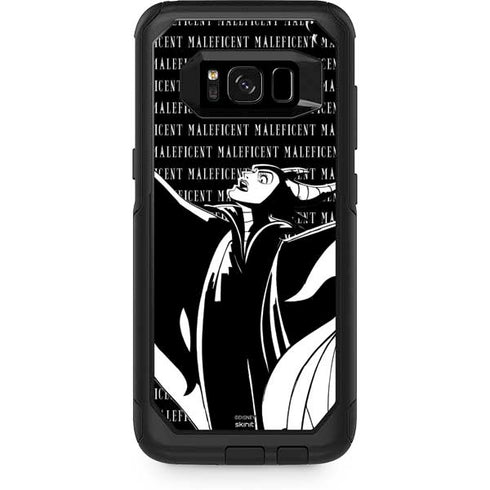 Disney Villains Maleficent Black and White Otterbox Commuter Galaxy Skin