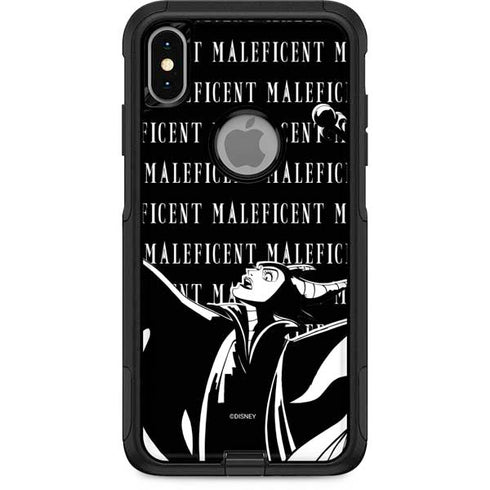 Disney Villains Maleficent Black and White Otterbox Commuter iPhone Skin