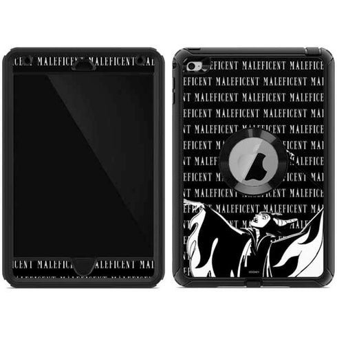 Disney Villains Maleficent Black and White Otterbox Defender iPad Skin