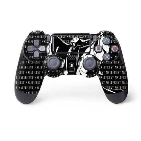 Disney Villains Maleficent Black and White PS4 Controller Skin