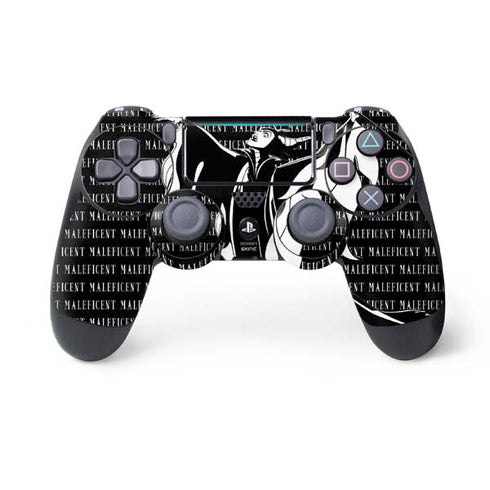 Disney Villains Maleficent Black and White PS4 Pro/Slim Controller Skin