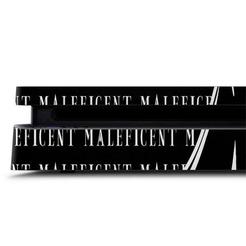 Disney Villains Maleficent Black and White PS4 Slim Skin