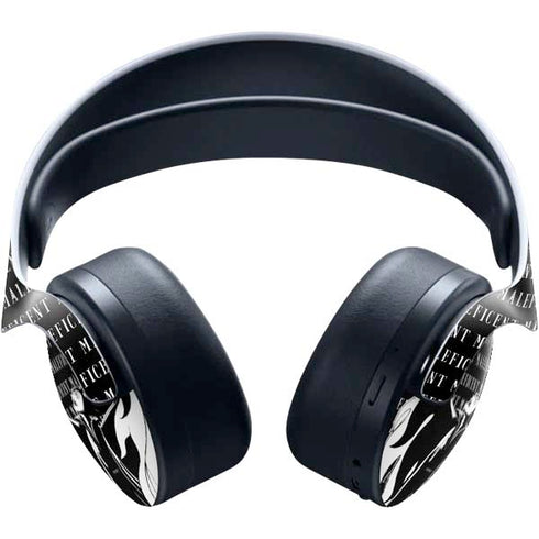 Disney Villains Maleficent Black and White PULSE 3D Wireless Headset for PS5 Skin