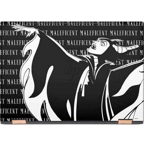 Disney Villains Maleficent Black and White HP Spectre Skin