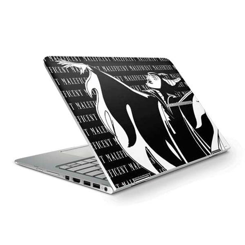 Disney Villains Maleficent Black and White HP Spectre Skin