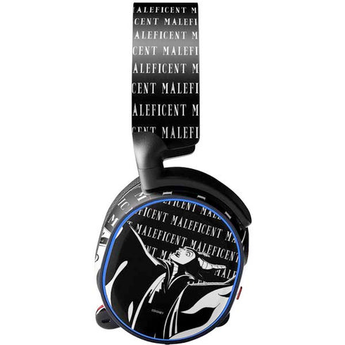 Disney Villains Maleficent Black and White SteelSeries Arctis 3 Skin