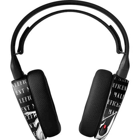 Disney Villains Maleficent Black and White SteelSeries Arctis 3 Skin