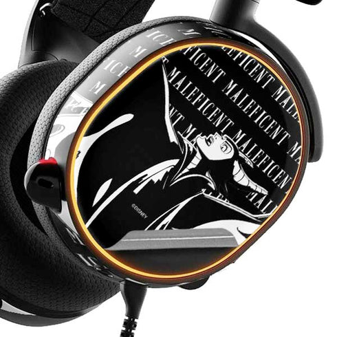 Disney Villains Maleficent Black and White SteelSeries Arctis 3 Skin
