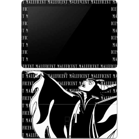 Disney Villains Maleficent Black and White Surface Go Skin