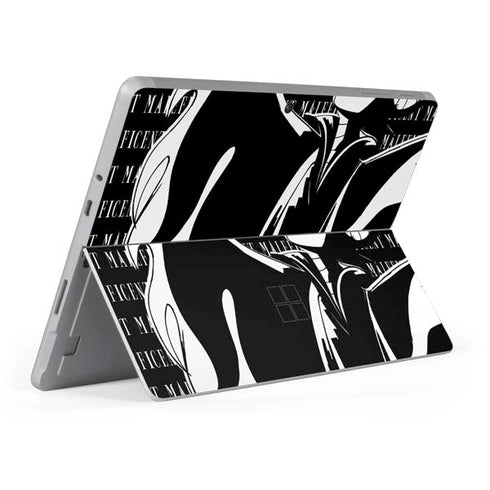 Disney Villains Maleficent Black and White Surface Go Skin