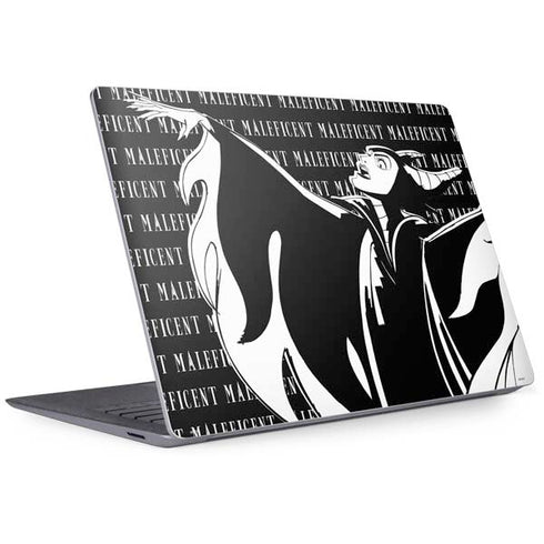 Disney Villains Maleficent Black and White Surface Laptop 3 13.5in Skin