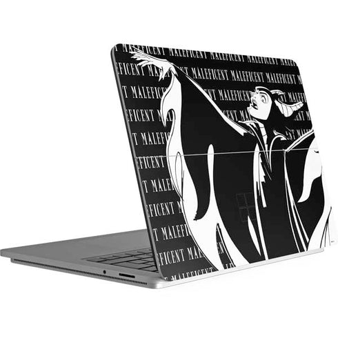 Disney Villains Maleficent Black and White Surface Laptop Studio Skin
