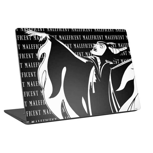Disney Villains Maleficent Black and White Universal Laptop 13in (10.6 x 7.6in) Skin