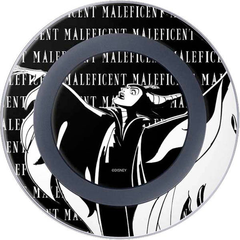 Disney Villains Maleficent Black and White Wireless Charger Skin