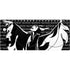 Disney Villains Maleficent Black and White Xbox Adaptive Controller Skin