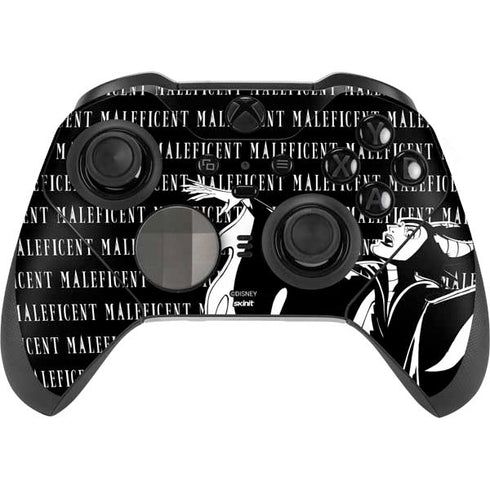 Disney Villains Maleficent Black and White Xbox Elite Wireless Controller Series 2 Skin