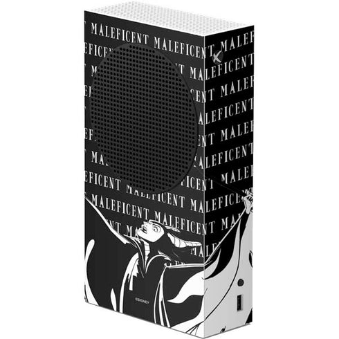 Disney Villains Maleficent Black and White Xbox Series S Console Skin