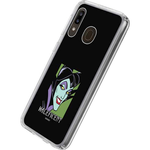 Disney Villains Maleficent Galaxy A20 Clear Case