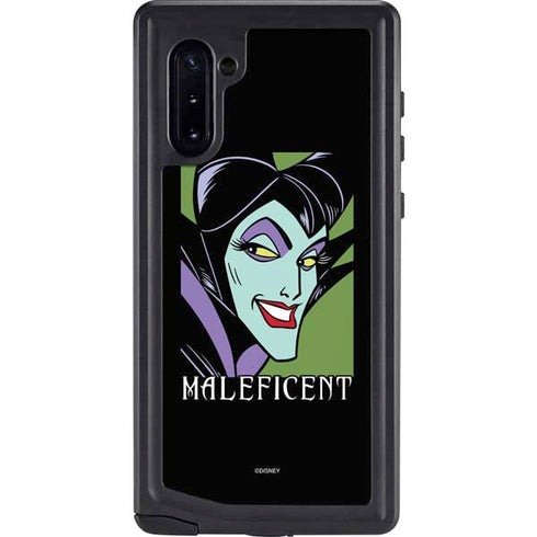 Disney Villains Maleficent Galaxy Note 10 Waterproof Case