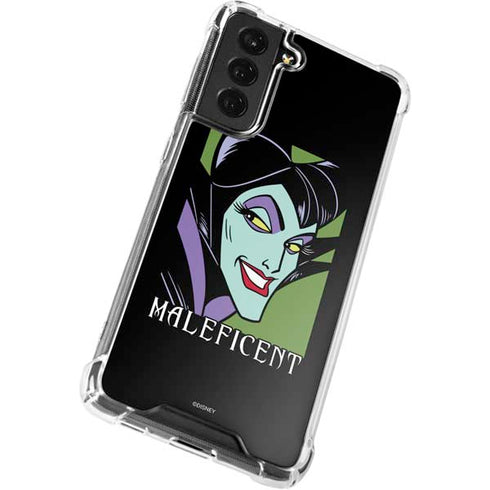 Disney Villains Maleficent Galaxy S21 FE Clear Case