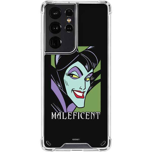 Disney Villains Maleficent Galaxy S21 Ultra 5G Clear Case