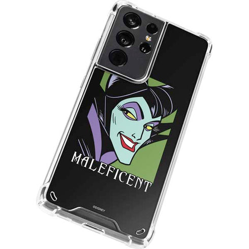 Disney Villains Maleficent Galaxy S21 Ultra 5G Clear Case