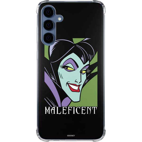 Disney Villains Maleficent Galaxy S24 Clear Case