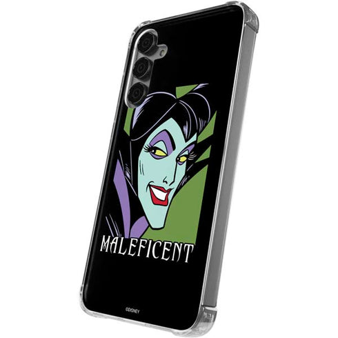 Disney Villains Maleficent Galaxy S24 Plus Clear Case