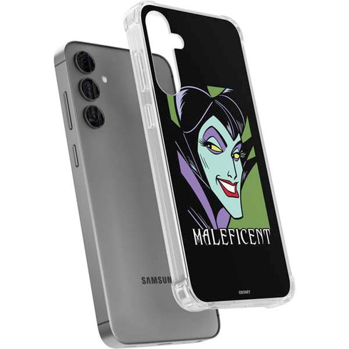 Disney Villains Maleficent Galaxy S24 Plus Clear Case