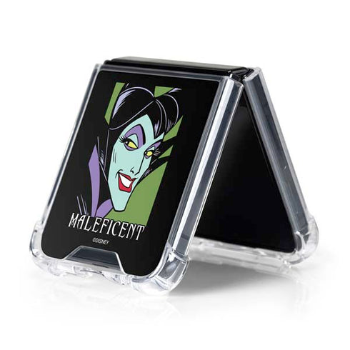 Disney Villains Maleficent Galaxy Z Flip5 5G Clear Case