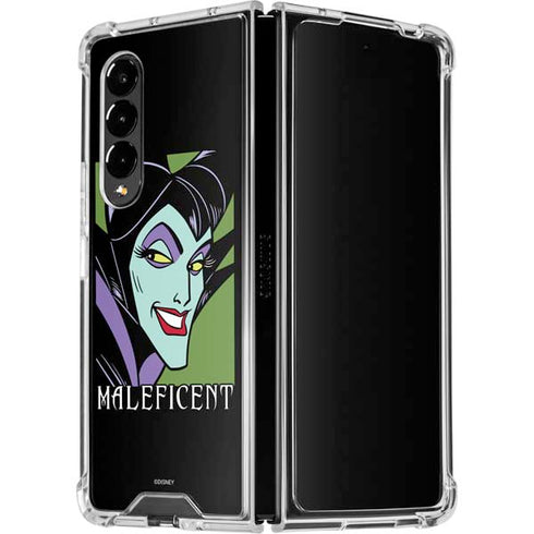 Disney Villains Maleficent Galaxy Z Fold4 5G Clear Case