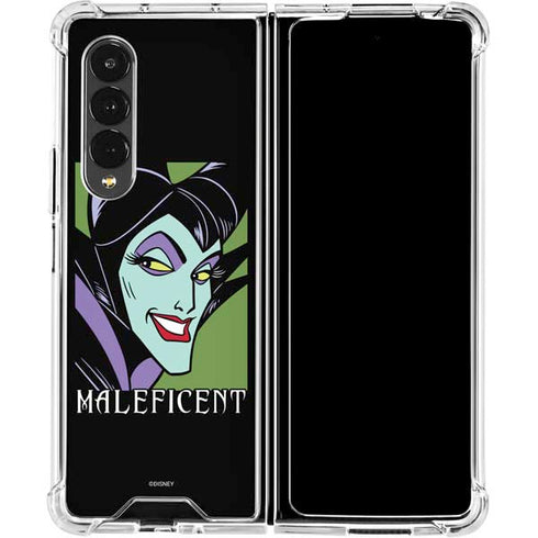 Disney Villains Maleficent Galaxy Z Fold4 5G Clear Case