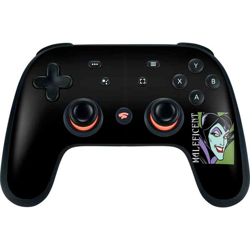 Disney Villains Maleficent Google Stadia Controller Skin
