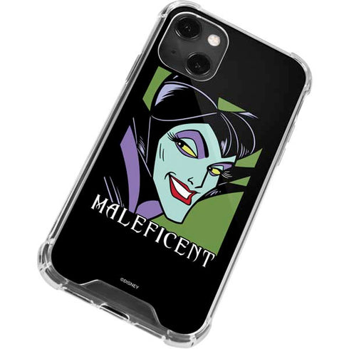 Disney Villains Maleficent iPhone 14 Plus Clear Case
