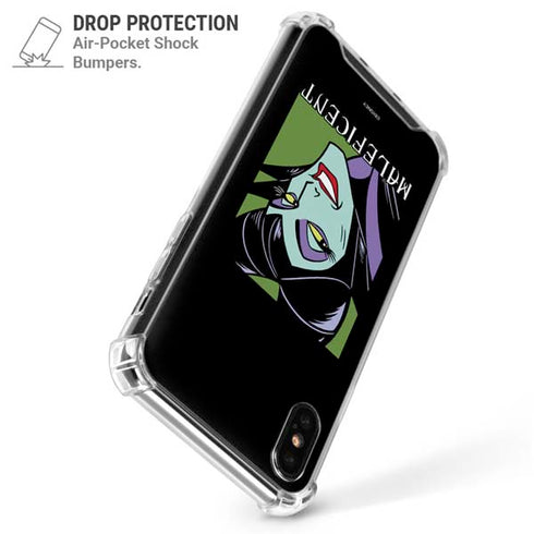 Disney Villains Maleficent iPhone XS Max Clear Case