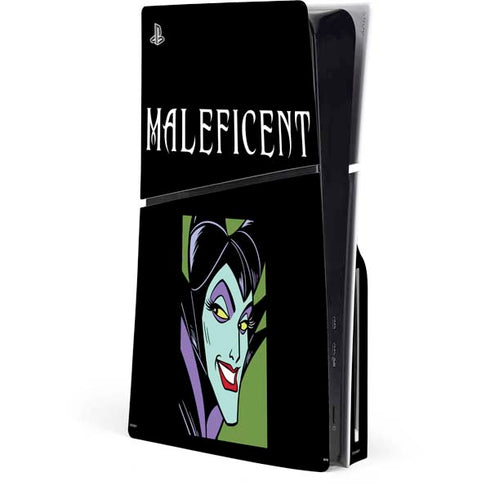 Disney Villains Maleficent PS5 Slim Disk Console Skin