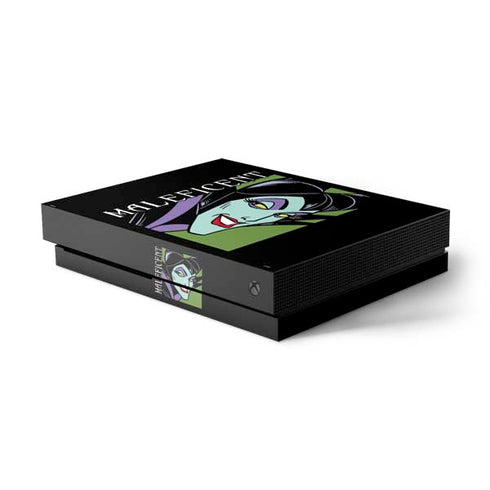 Disney Villains Maleficent Xbox One X Console Skin